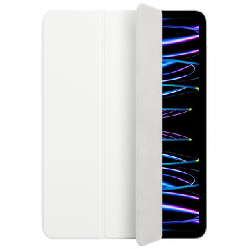 Husa Smart Folio Apple pt. iPad Pro 11’ (2022/2021/2020/2018) Air 5/4 White - MJMA3ZM/A Originala Resigilat Utilizat - Grade B