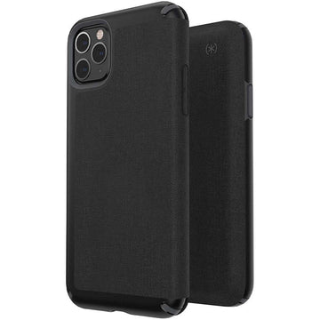 Husa Speck Presidio Wallet Folio pt. iPhone 11 Pro Max - Black - 130035-7538 - 848709075741 - 1