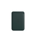 Portofel Piele Apple Wallet pt. iPhone, Forest Green - MPPT3ZM/A, MagSafe, Original, Suport Find My, Resigilat