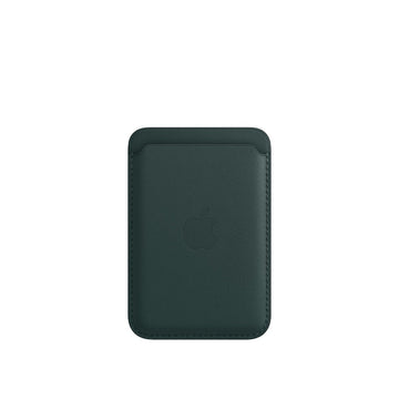 Portofel Piele Apple Wallet pt. iPhone Forest Green - MPPT3ZM/A MagSafe Original Suport Find My Resigilat - 194253345848 - 1