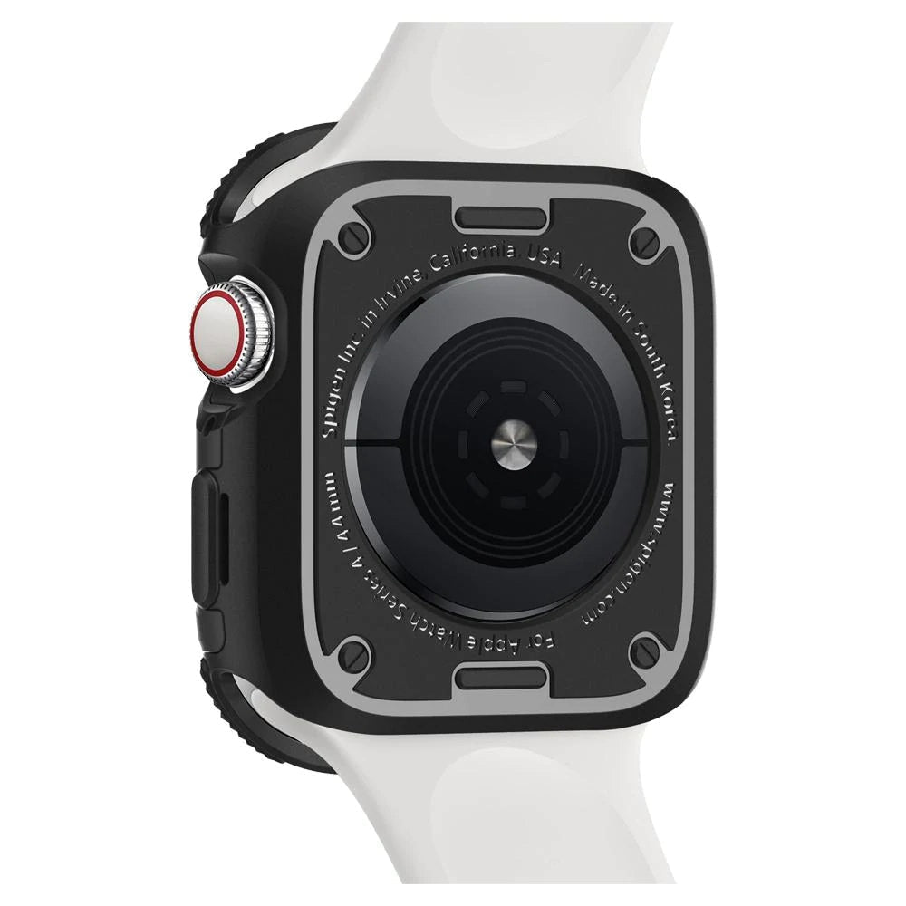 Husa Spigen Tough Armor - Apple Watch 4 5 6 & SE (44 mm) - Black - 062CS24477 - 8809613760439 - 3