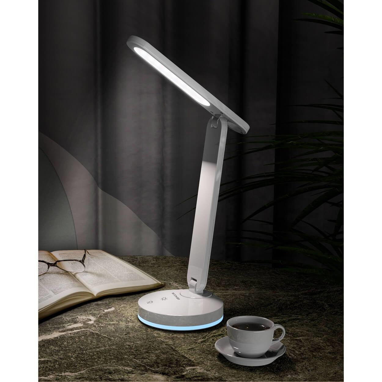 Lampa de birou LED BlitzWolf BW-LT16 - 1200 mAh Lumina Calda & Rece Reglabila Baza RGB Protectie Ochi - 5907489601634 - 10