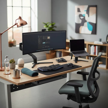 Accesorii esențiale pentru un birou ergonomic