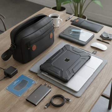 Protejează-ți MacBook-ul: Ghid huse și accesorii
