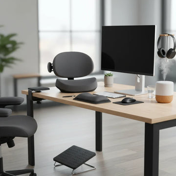 Top accesorii pentru îmbunătățirea confortului la birou