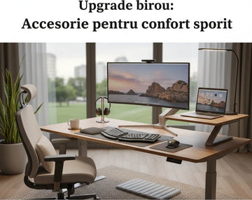 Upgrade birou: Accesorii pentru confort sporit