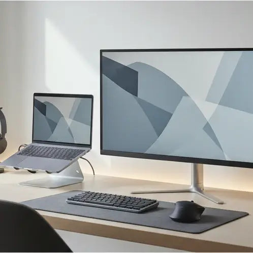 Professional illustration for article about Setup Birou Minimalist: Ghid Pas-cu-Pas