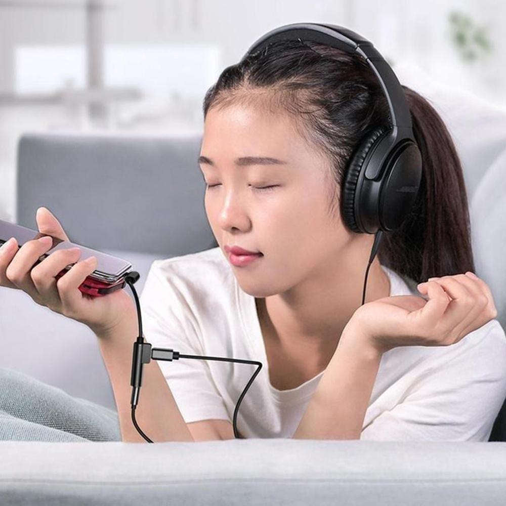 Adaptor Incarcare & Muzica USB-C la 3.5 mm Alogy - 16-bit digital 48kHz DAC - 5907765680681 - 8