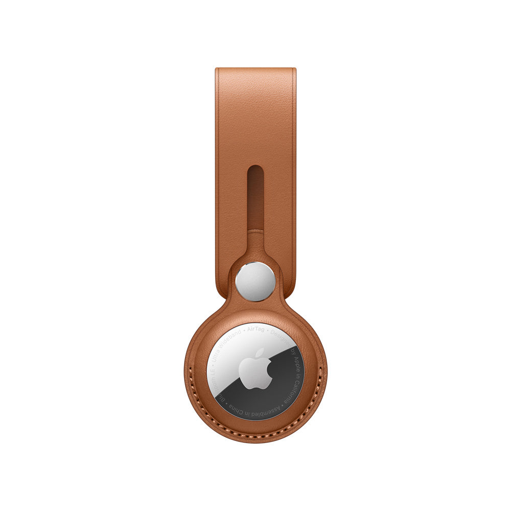 AirTag Apple + CADOU Breloc Piele Saddle Brown - MX532ZM/A - Resigilat - 190199320246 - 2