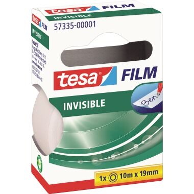 Banda Adeziva Office Tesa Invisible - 10 m x 19 mm Transparenta Inscriptibila Lipire Documente - 57335-00001 - 4042448140272 - 6