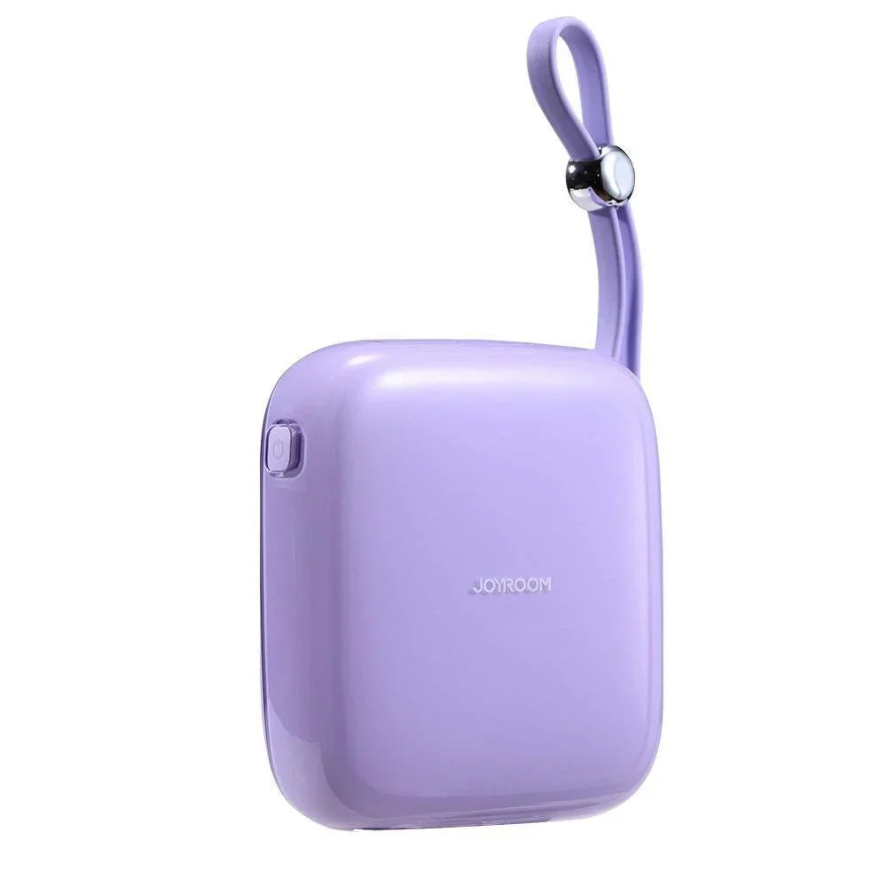 Baterie Externa Joyroom Jelly 10000 mAh - 22.5 W USB USB-C Cablu Integrat - JR-L003 - 6956116721541 - 12