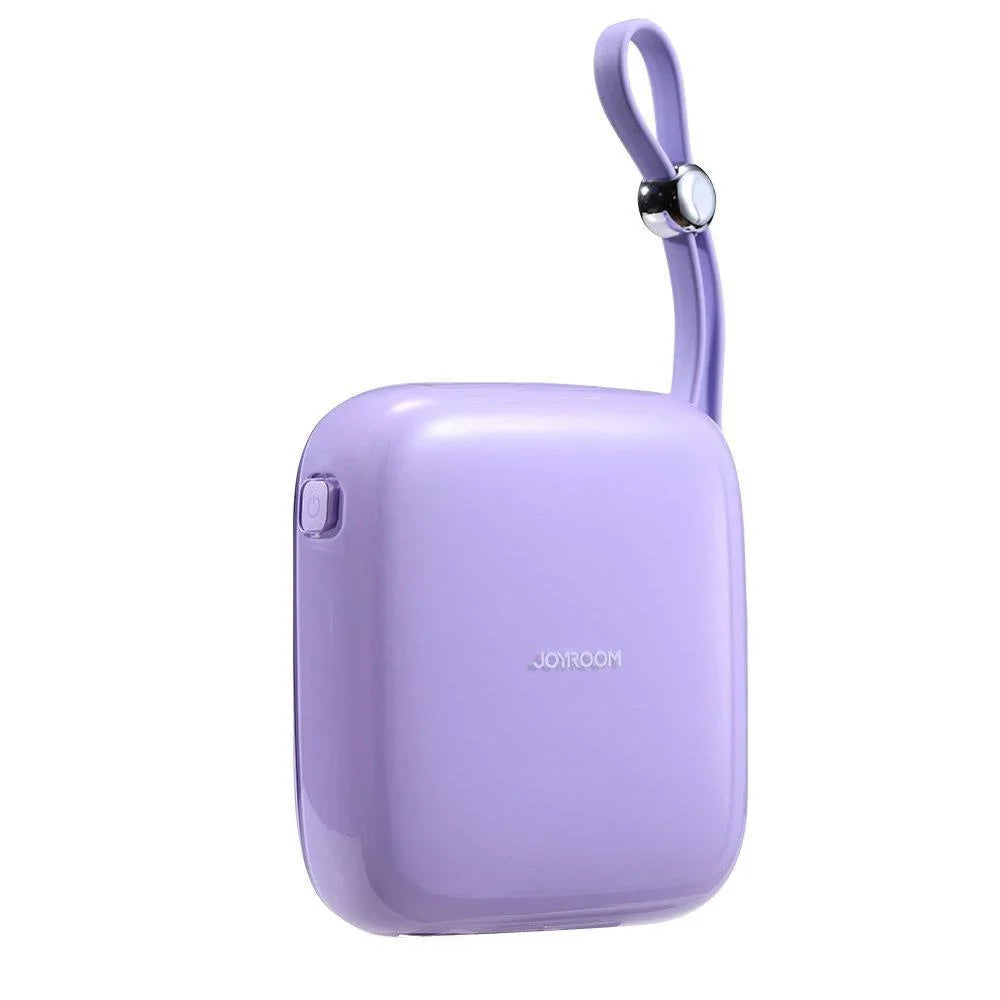 Baterie Externa Joyroom Jelly 10000 mAh - 22.5 W USB USB-C Cablu Integrat - JR-L003 - 6956116721541 - 12