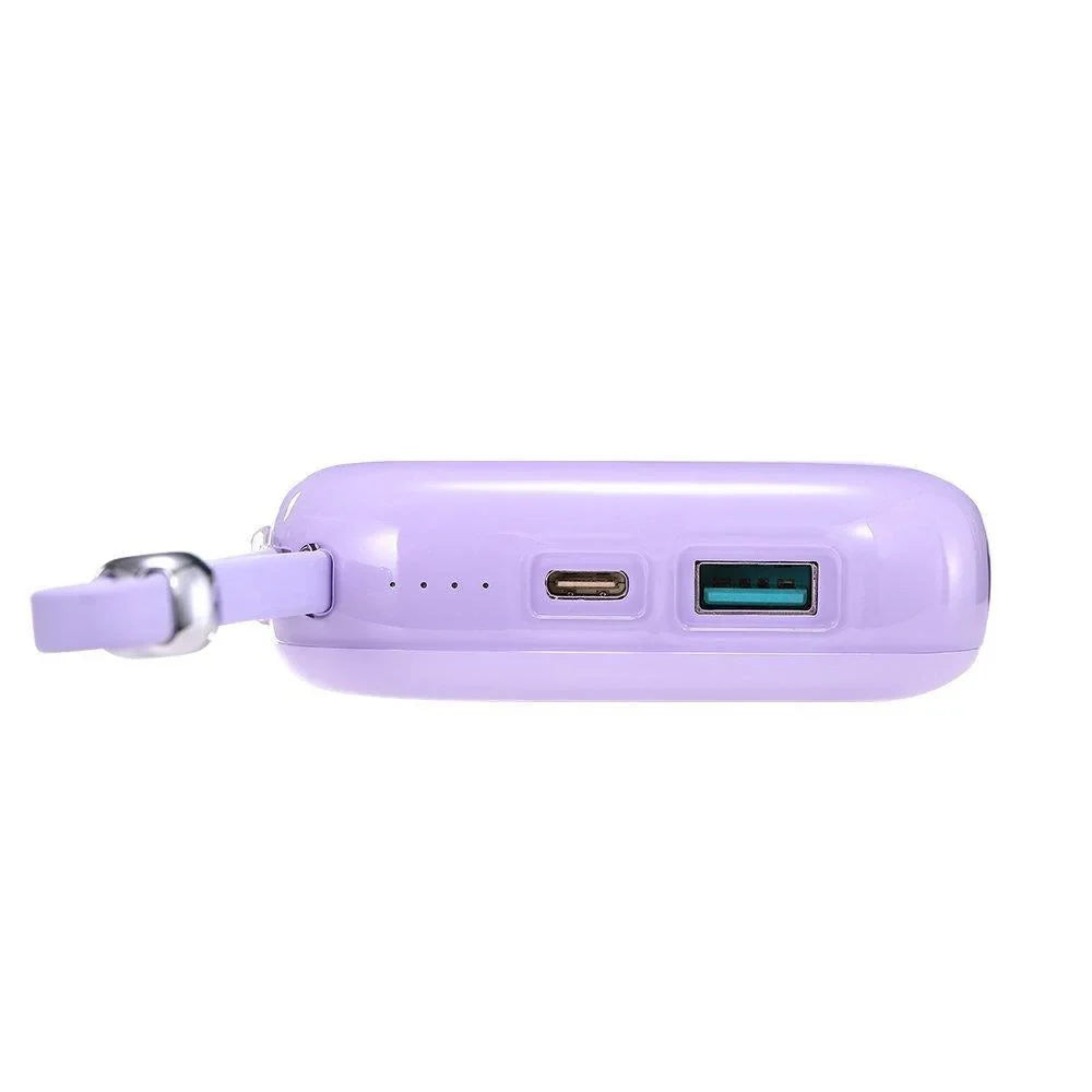 Baterie Externa Joyroom Jelly 10000 mAh - 22.5 W USB USB-C Cablu Integrat - JR-L003 - 6956116721541 - 14