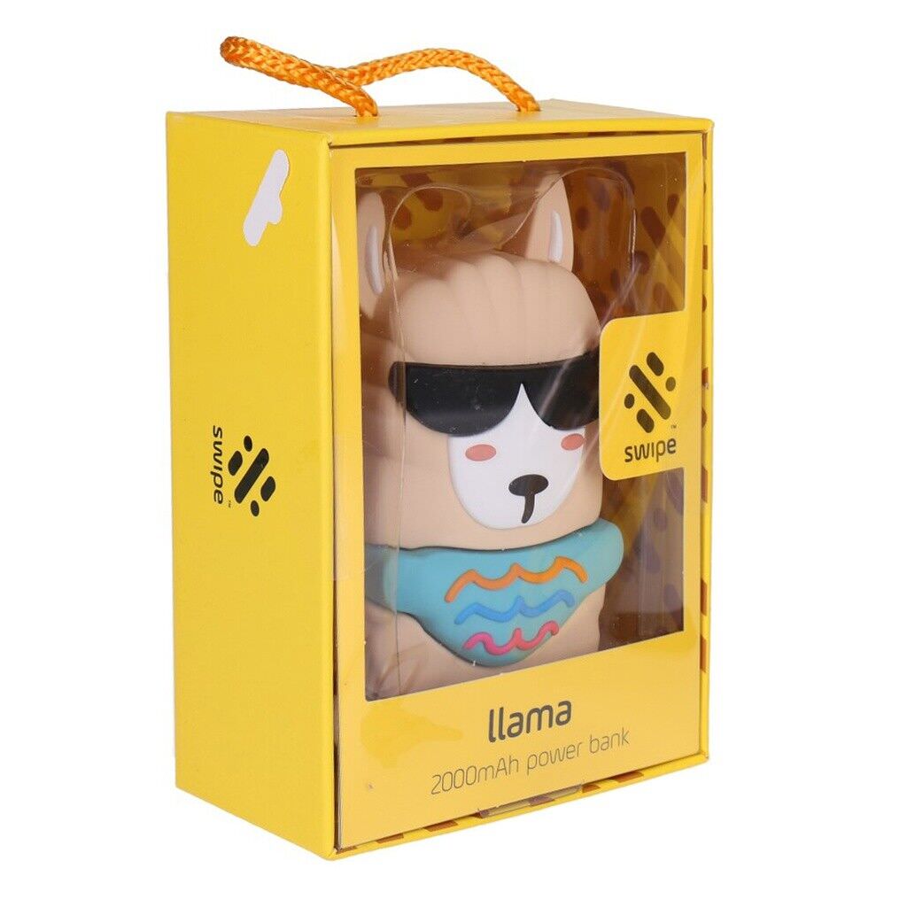 Baterie Externa Swipe Llama 2000 mAh - USB - SW-06LORI - 5060613310403 - 2