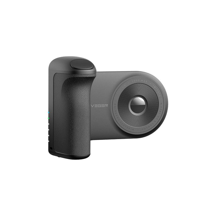 Baterie Externa Wireless MagSafe Veger SnapCam 5000 mAh - 5 W 20 PD QC 3.0 Maner cu Buton pentru Poze - Black - W0569 - 6970453558363 - 1