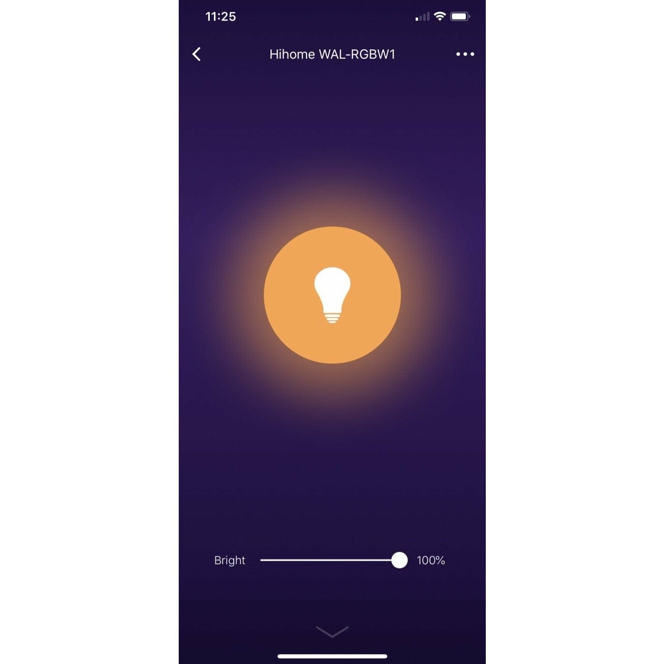 Bec Smart Hihome E27 RGB & White - 10W 800/300 lm 2700K-16 mil. culori Reglabil APP Alexa Google Assistant Timer WiFi - WAL-RGBW1-1