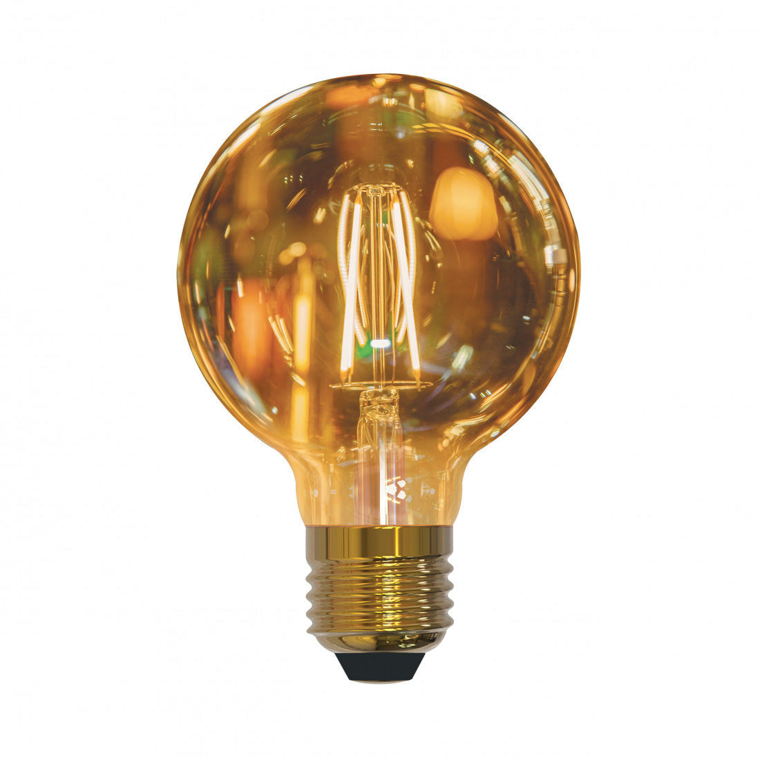 Bec Smart Muvit iO MIOBULB012 E27 Amber - 5W 470lm 1800-2700K Reglabil Control App & Vocal Alexa Google Timer - 8426801157781 - 3