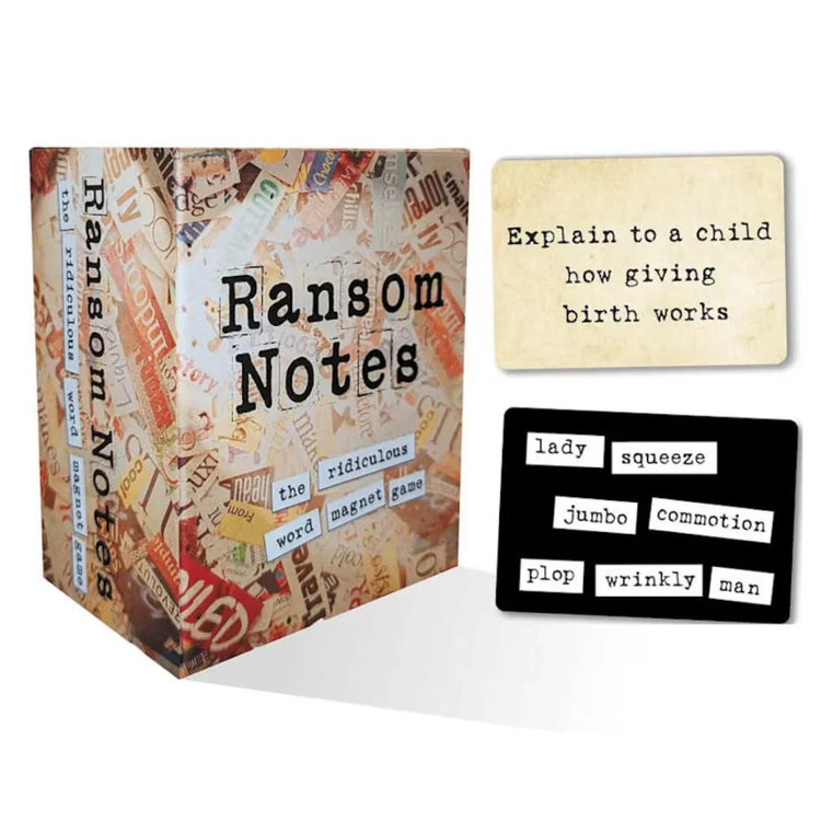 Board Game Ransom Notes - The Ridiculous Word Magnet 17 + Limba Engleza - 2024108FP1724 - 0860003322109 - 1