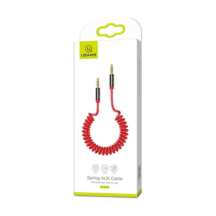 Cablu de Extensie Jack 3.5mm USAMS US-SJ256 - SJ256YP02 - 6958444959313 - 5