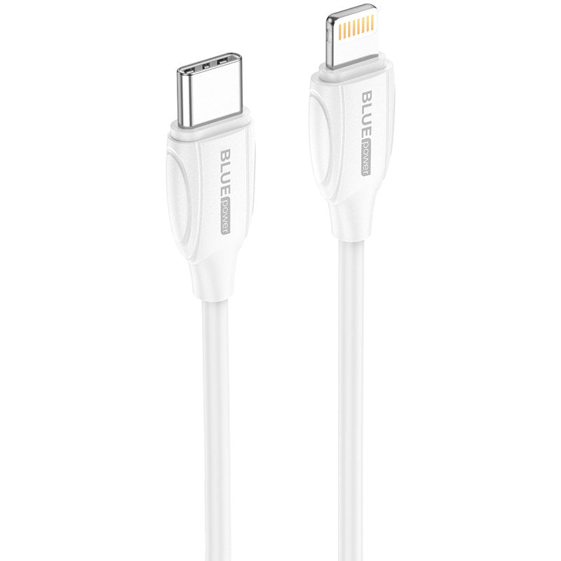 Cablu Incarcare & Date USB-C la Lightning Blue Power - 1m 20W Delivery 3A - B1BX19 - 7348008757193 - 2