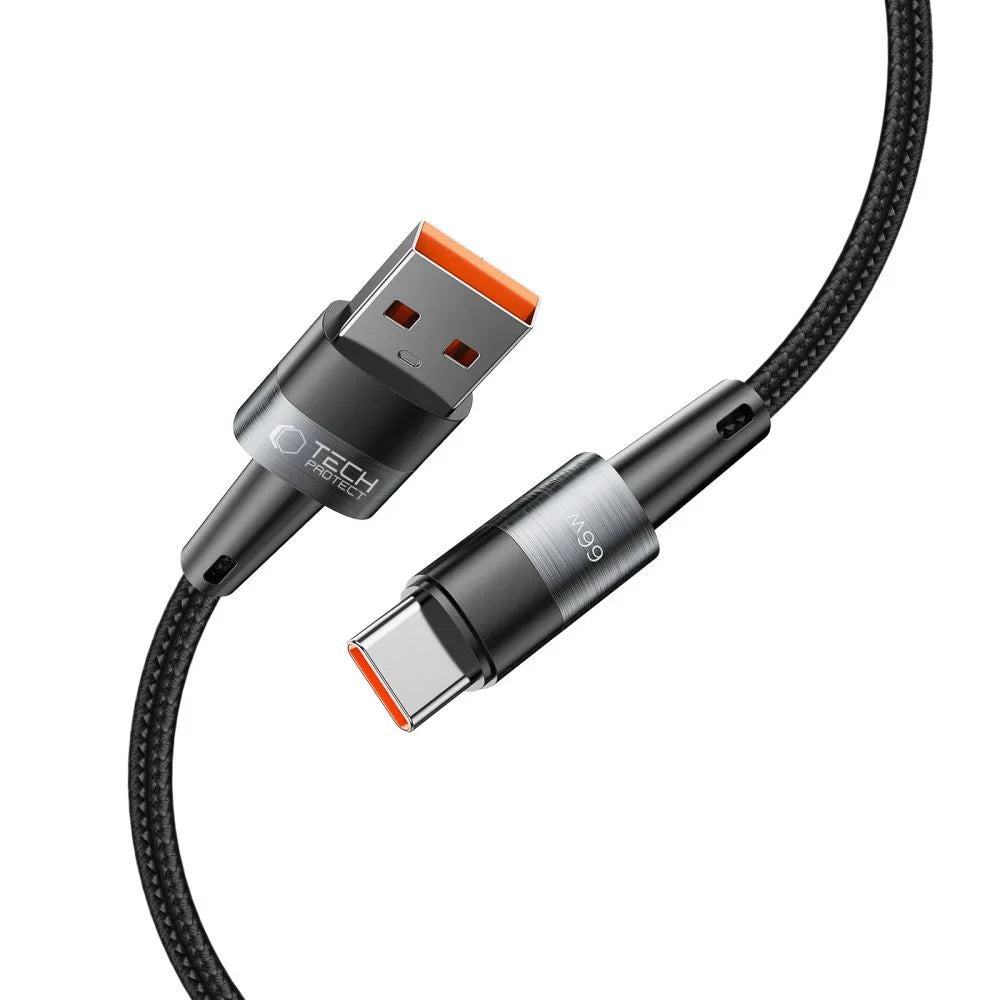 Cablu Incarcare & Date USB la USB-C Tech-Protect UltraBoost - 66 W 6A Power Delivery - YJ-0002 - 9490713934135 - 2