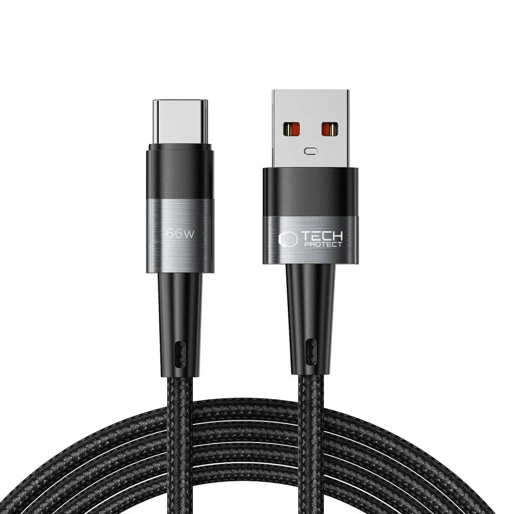 Cablu Incarcare & Date USB la USB-C Tech-Protect UltraBoost - 66 W 6A Power Delivery - YJ-0002 - 9490713934135 - 3