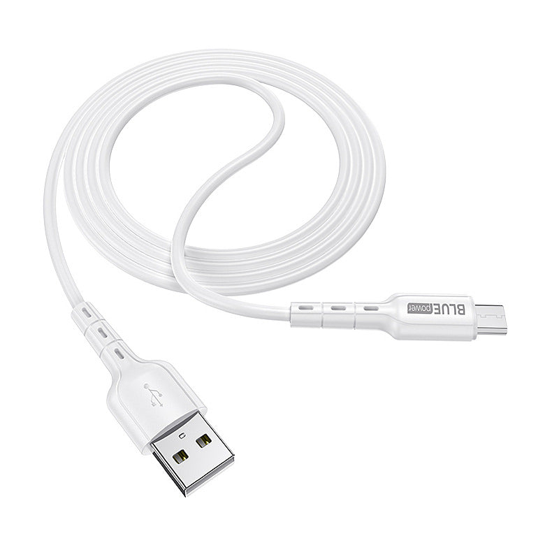Cablu Incarcare & Date USB la Micro-USB Blue Power - 1m 18W Quick Charge 2.0/3.0 2.4A - BMDU01 - 7348008757544 - 5