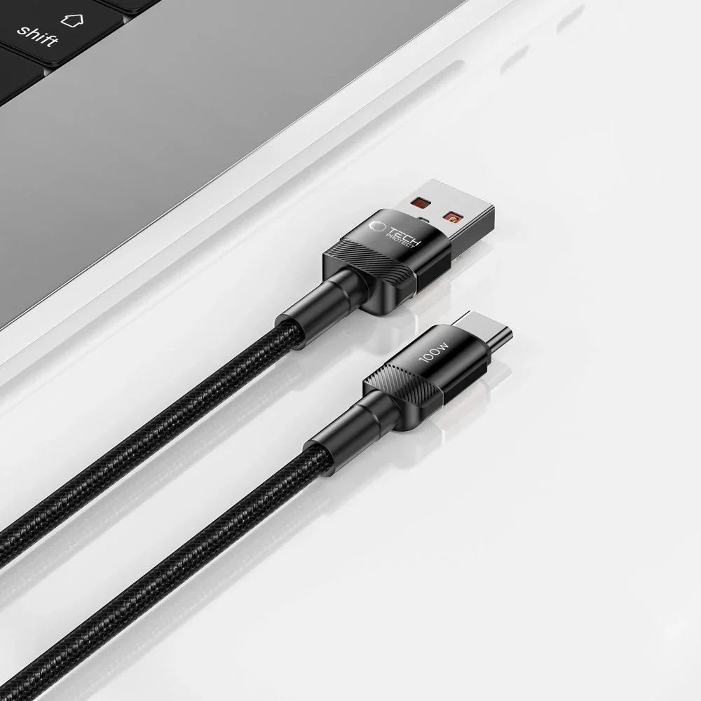 Cablu Incarcare & Date USB la USB-C Tech-Protect UltraBoost Evo - 100 W 20V/5A Power Delivery - YJ-0039 - 5906203690718 - 4
