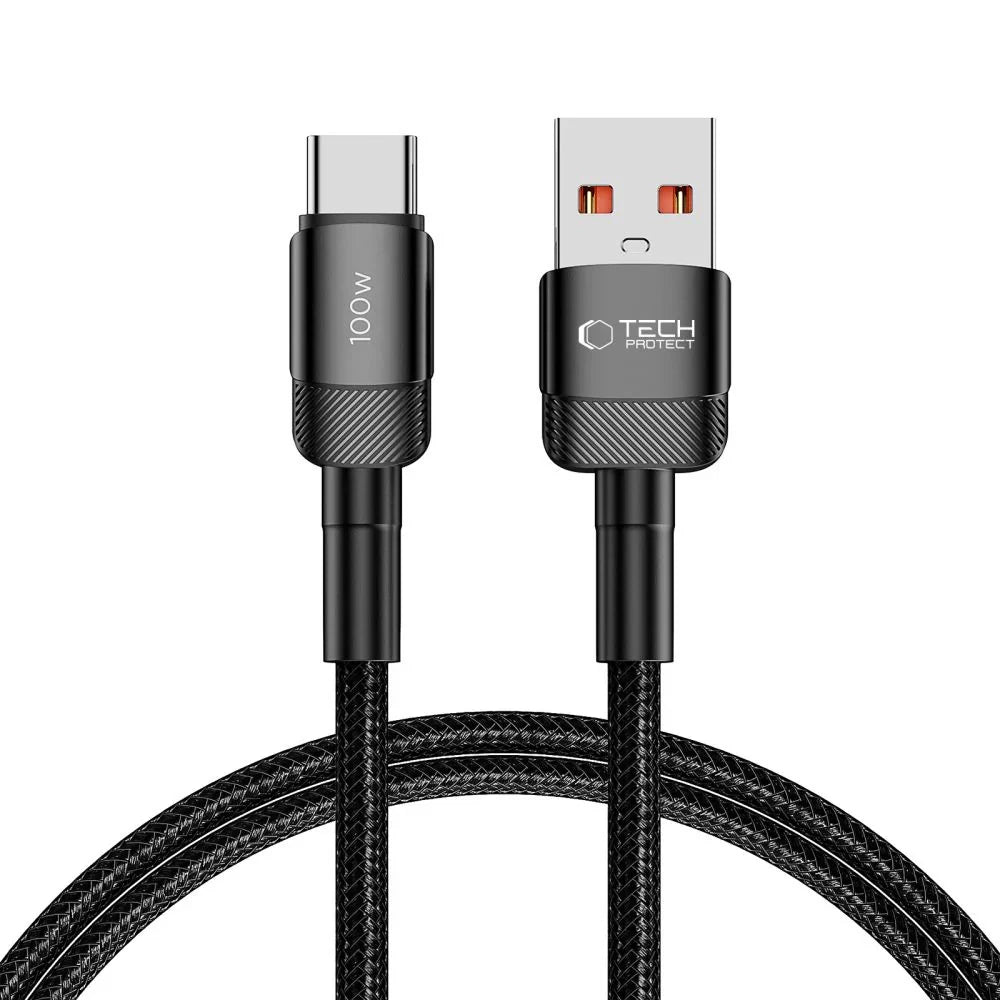 Cablu Incarcare & Date USB la USB-C Tech-Protect UltraBoost Evo - 100 W 20V/5A Power Delivery - YJ-0039 - 5906203690718 - 3