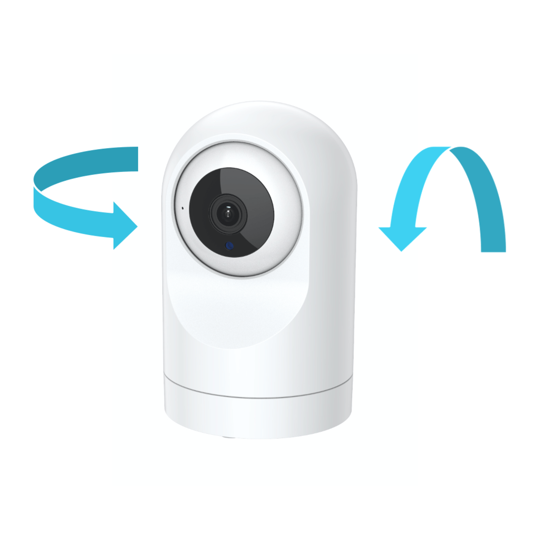 Camera Video Smart Supraveghere Interior Hihome WSC-PAN1 - 1080p WiFi 355° Senzor Miscare Live Stream Smartphone Night Vision IP65 2-Way