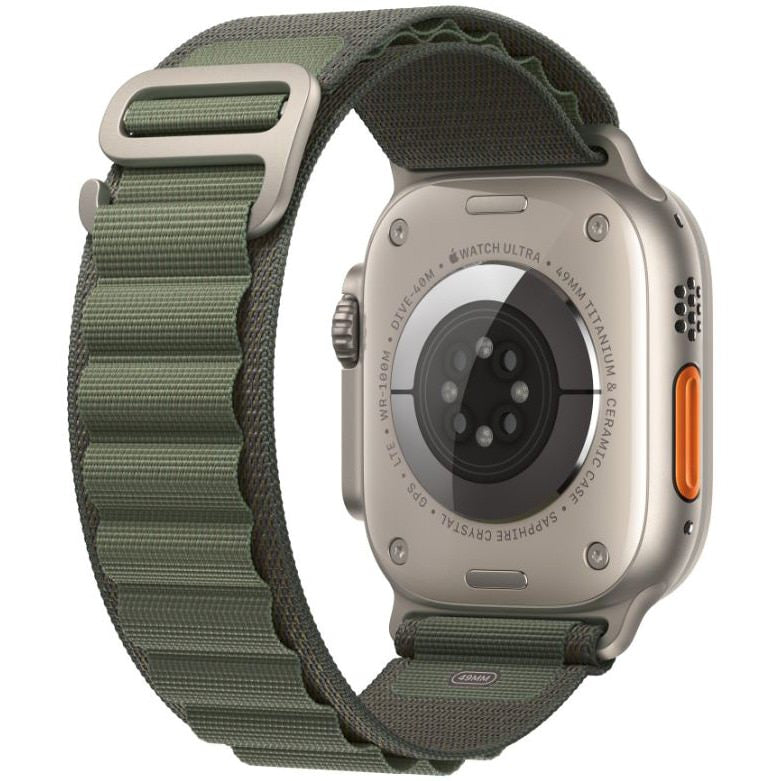 Curea Alpine Loop Apple Watch Ultra 49 mm Green Medium - MQE33ZM/A Originala Resigilat - 194253418924 - 3