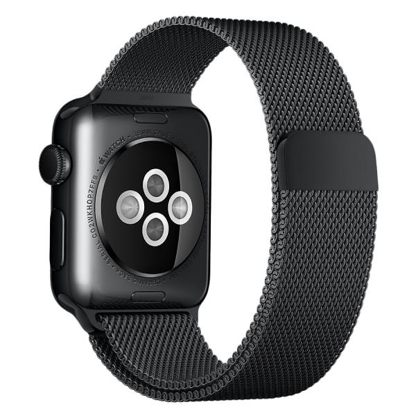 Curea Apple Milanese Loop pt. Watch Space Black 41/40/38 mm - MLJJ2ZM/A Originala Resigilat - Fara Ambalaj - Grad C - MLJJ2ZM/A-C