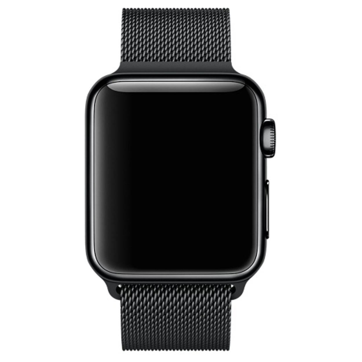 Curea Apple Milanese Loop pt. Watch Space Black 41/40/38 mm - MLJJ2ZM/A Originala Resigilat - Fara Ambalaj - Grad C - MLJJ2ZM/A-C