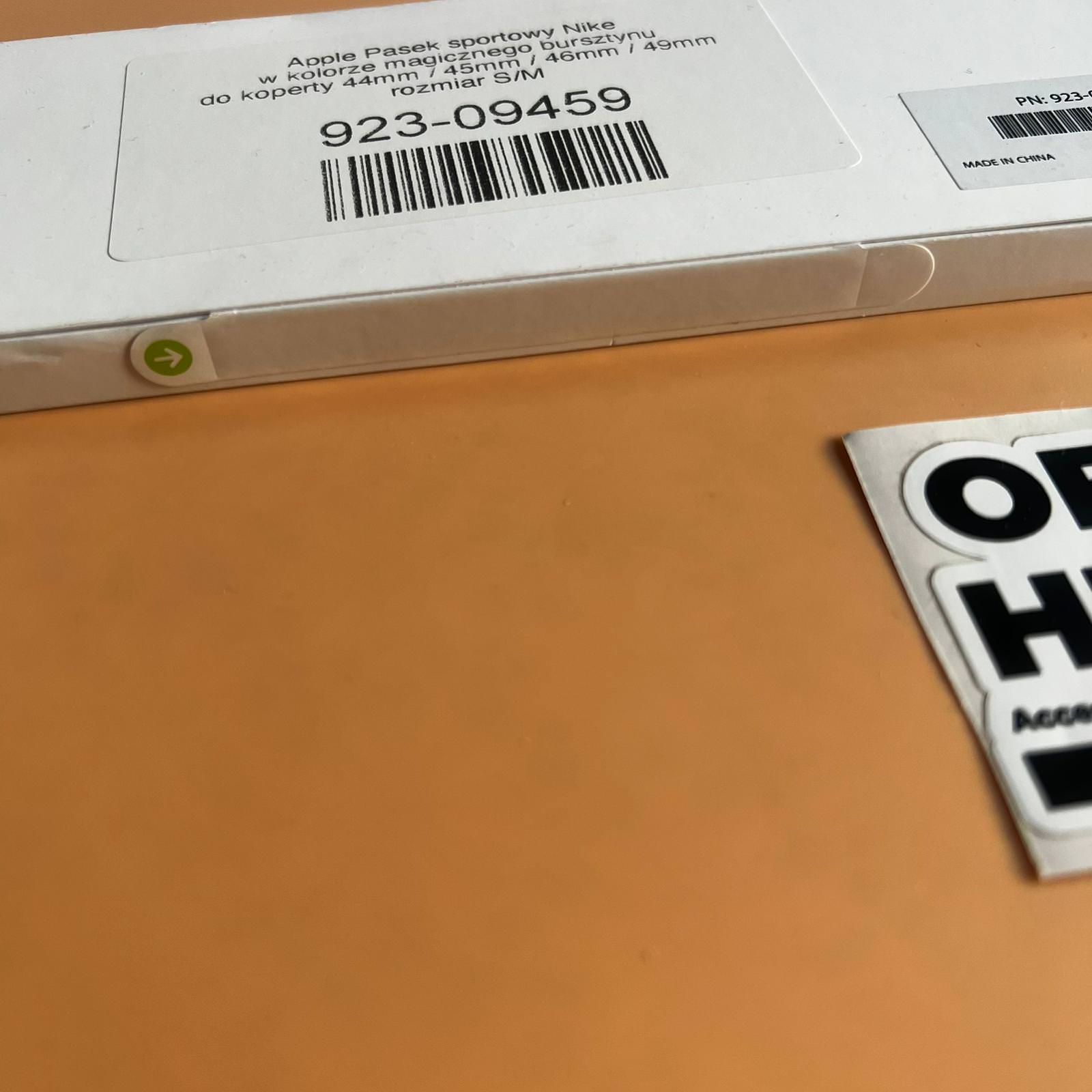 Curea Nike Sport Apple Watch 49/46/45/44 mm S/M Magic Ember - MUVE3ZM/A Originala Service Pack - 195949103124 - 5