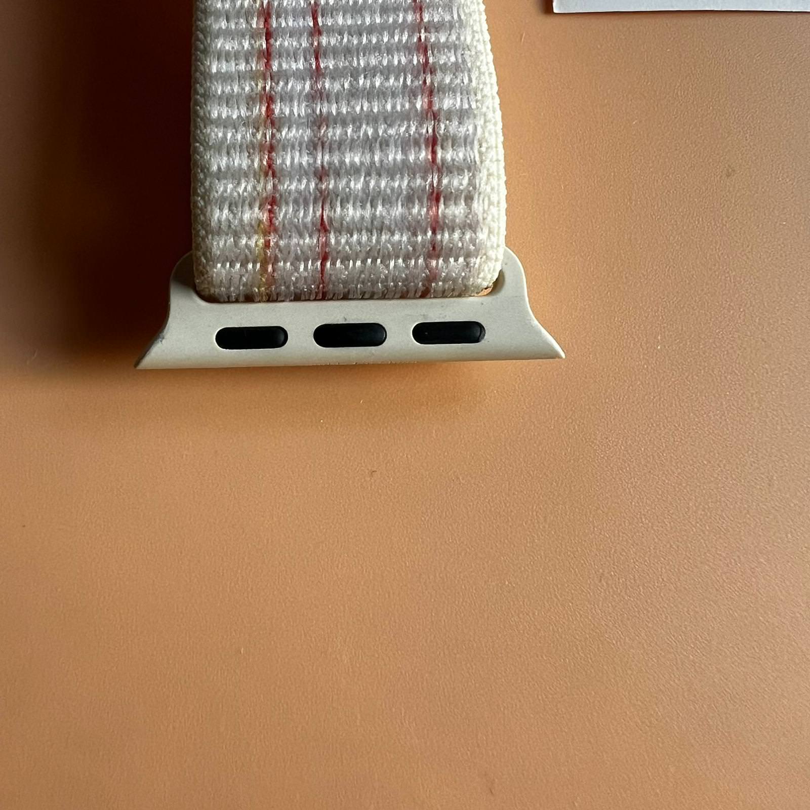 Curea Nike Sport Loop Apple Watch 41/40/38 mm Starlight Pink - MC1Q4ZM/A Originala Resigilat - MC1Q4ZM/A-A - 195949833946 - 5