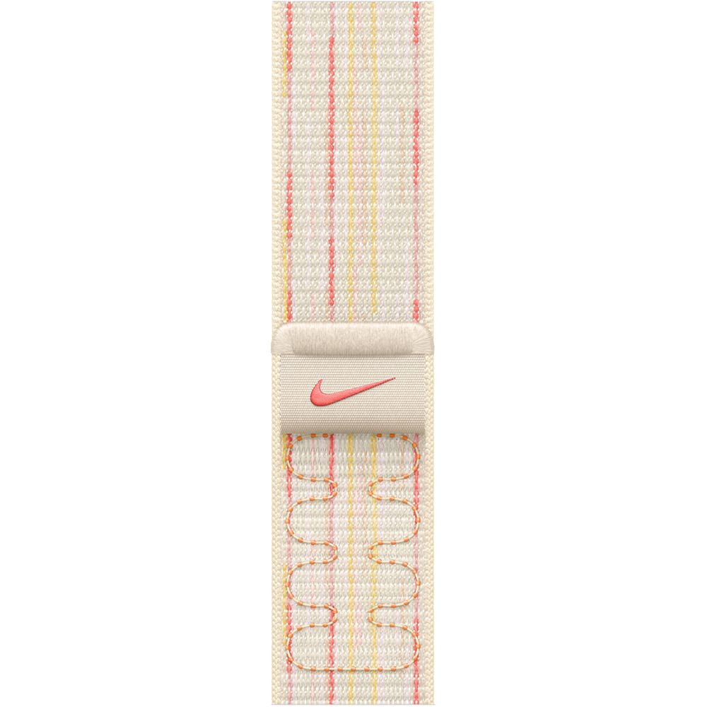 Curea Nike Sport Loop Apple Watch 41/40/38 mm Starlight Pink - MC1Q4ZM/A Originala Resigilat - MC1Q4ZM/A-A - 195949833946 - 1