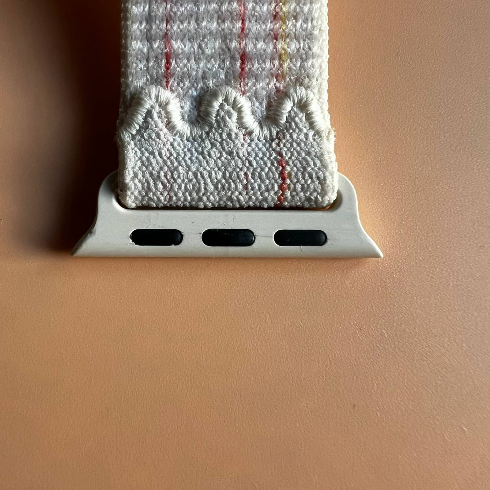 Curea Nike Sport Loop Apple Watch 41/40/38 mm Starlight Pink - MC1Q4ZM/A Originala Resigilat - MC1Q4ZM/A-A - 195949833946 - 6