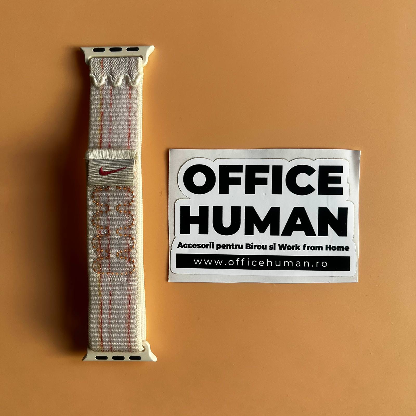 Curea Nike Sport Loop Apple Watch 41/40/38 mm Starlight Pink - MC1Q4ZM/A Originala Resigilat - MC1Q4ZM/A-A - 195949833946 - 4