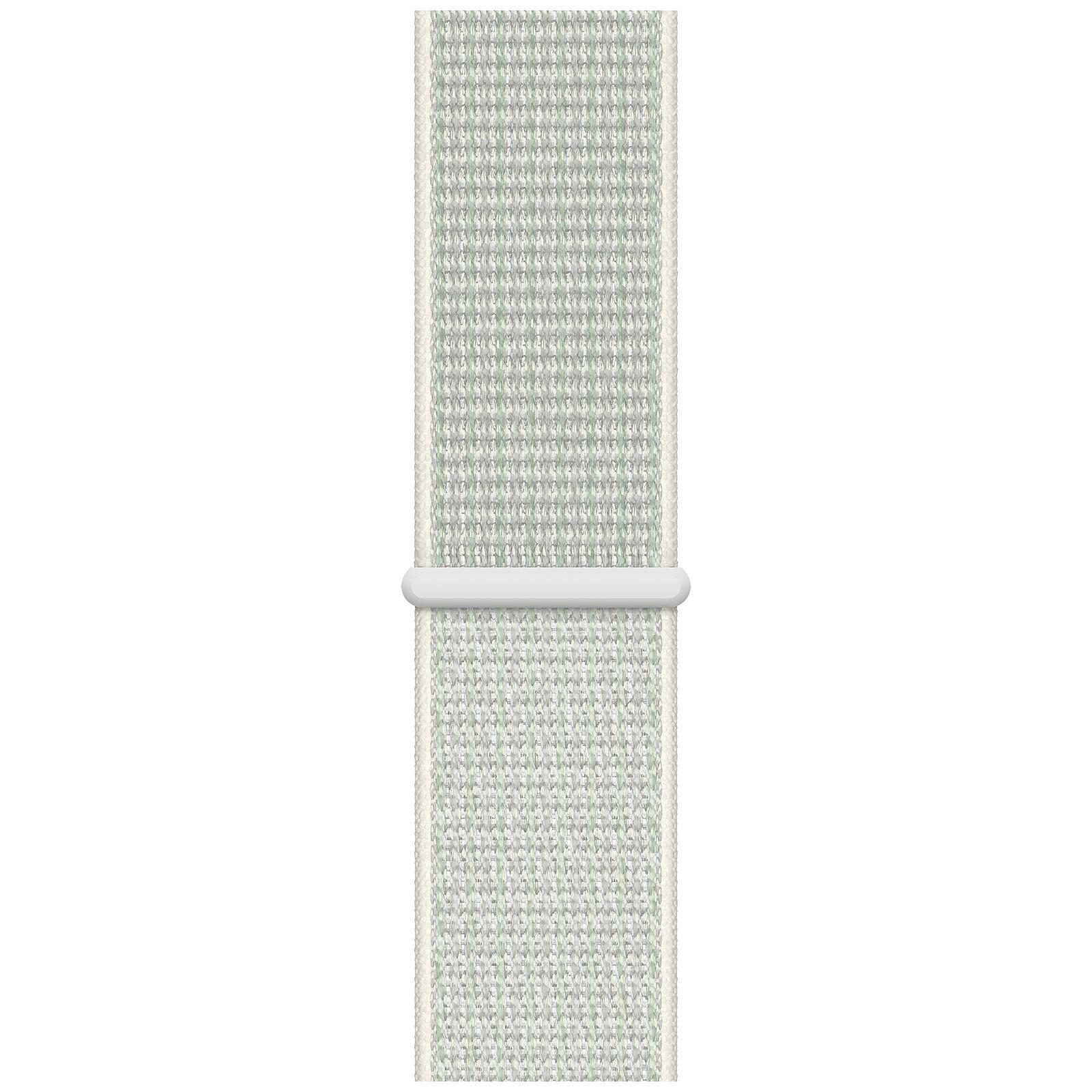 Curea Nike Sport Loop Apple Watch 49/45/44/42 mm Spruce Aura - MGQJ3ZM/A Originala Resigilat - 194252054017 - 4