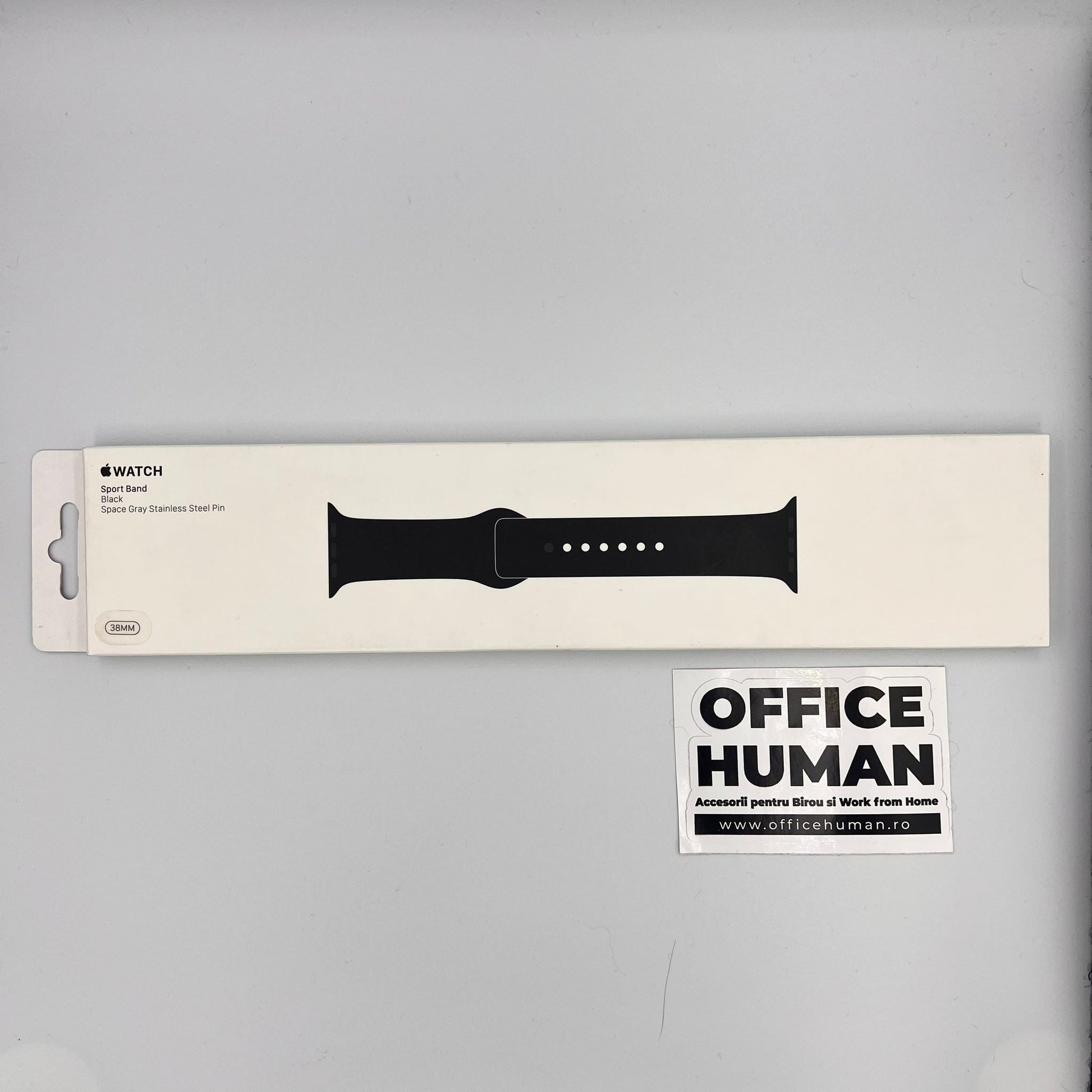 Curea Originala Sport Apple Watch MJ4F2ZM/A - S/M & M/L 41/40/38 mm Space Gray - 888462179980 - 6