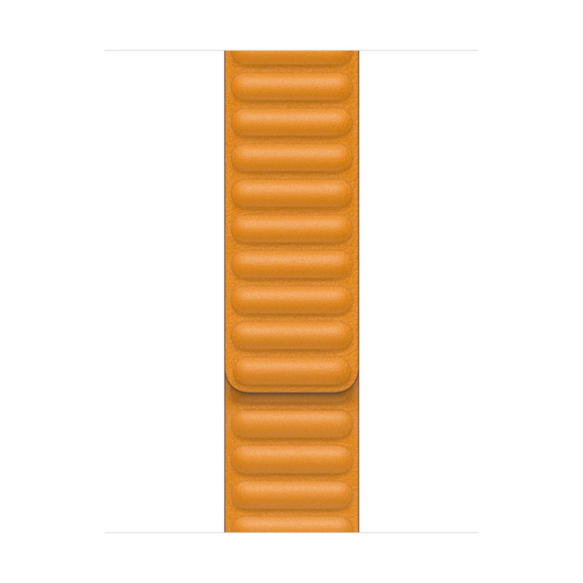 Curea Piele Naturala Link Apple Watch 41/40/38 mm M/L California Poppy - MY9E2AM/A Originala - 190199718197 - 2