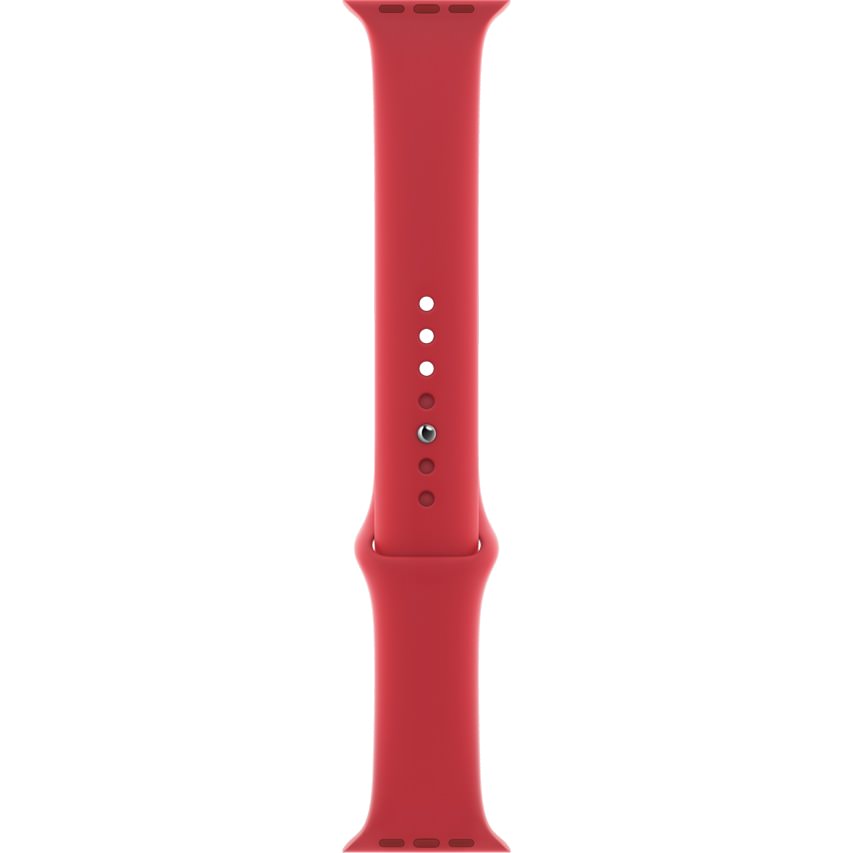 Curea Sport Apple Watch S/M & M/L 41/40/38 mm Red - MU9M2ZM/A Originala Resigilat - MU9M2ZM/A-A - 190198904072 - 2