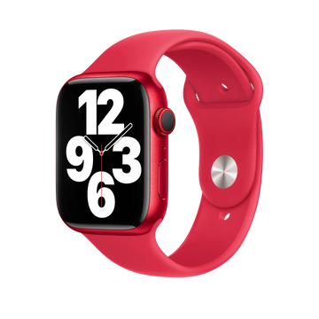 Curea Sport Apple Watch S/M & M/L 49/46/45/44 mm Red - MP7J3ZM/A Originala Resigilat - 194253286387 - 1