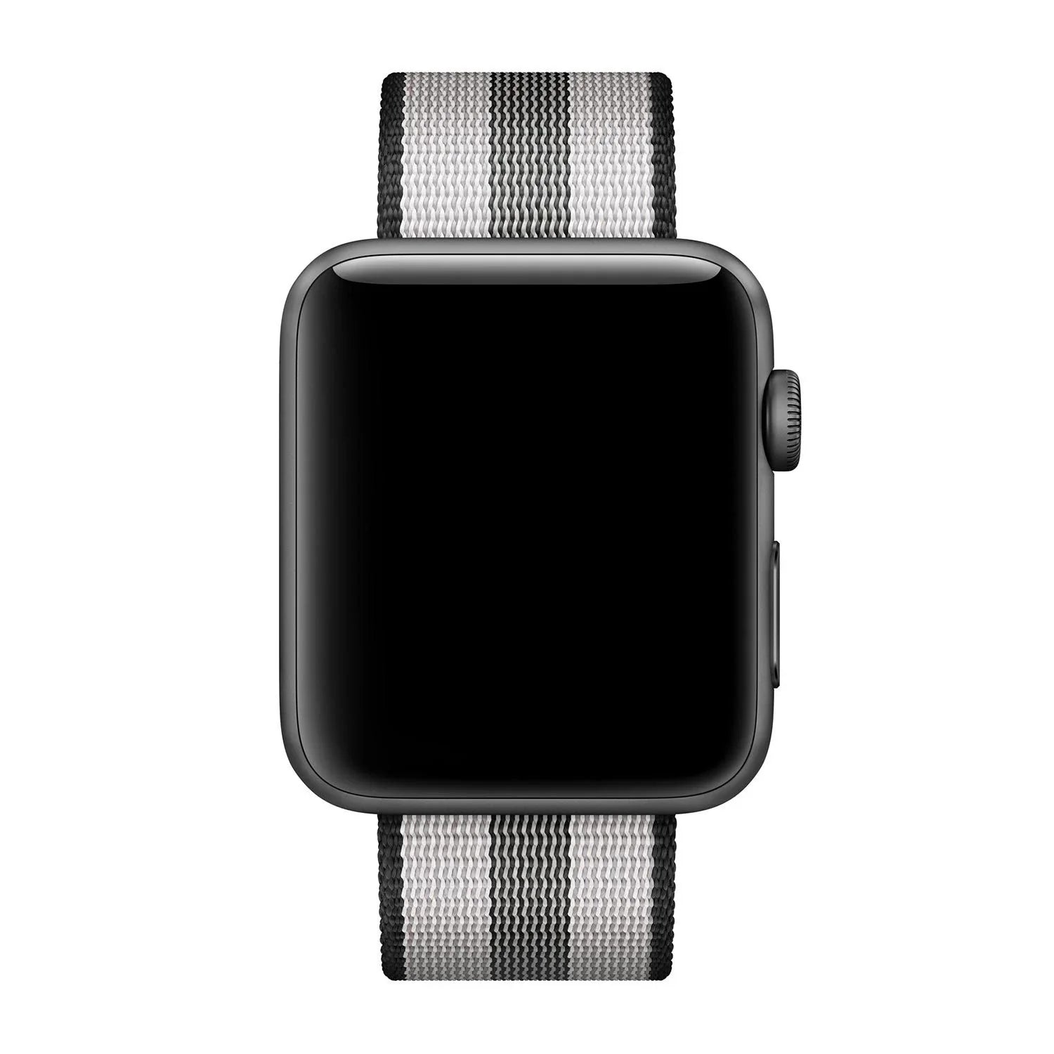 Curea Woven Nylon Apple Watch 49/45/44/42 mm Black - MQVR2ZM/A Originala - 0190198581266 - 3