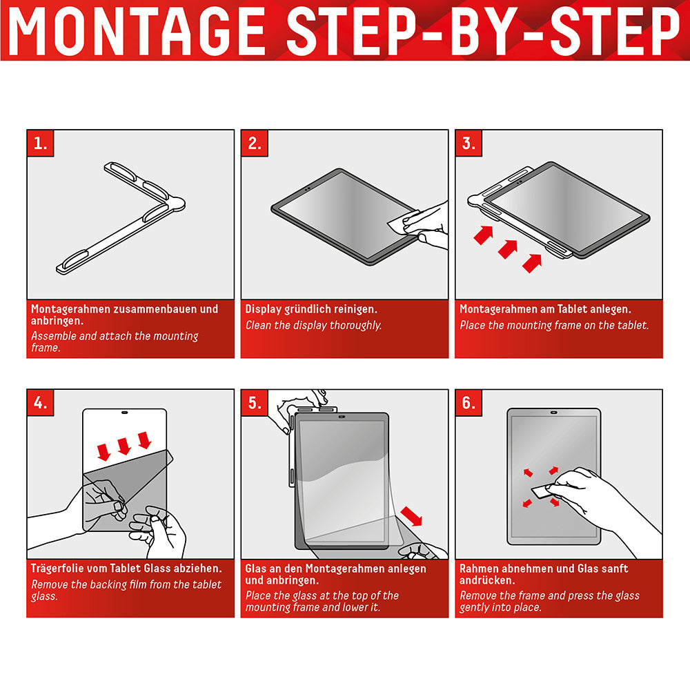 Folie Protectie Ecran Displex pt. iPad Mini 7 & 6 - Kit Montare la Zgarieturi 0.3 mm - 4