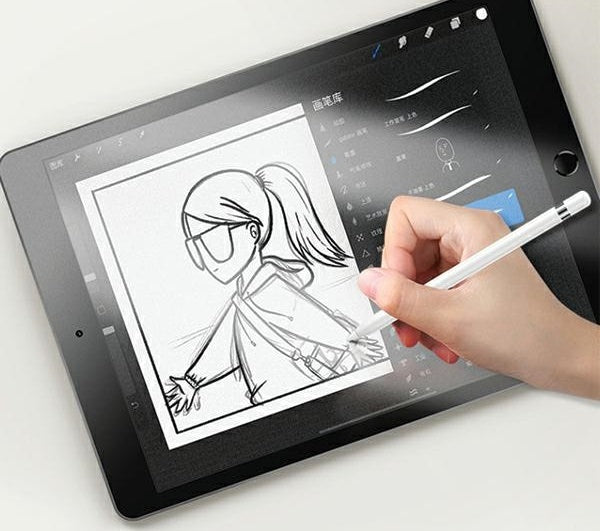 Folie Protectie Ecran USAMS Paper-like - iPad 9 8 & 7 Pro 10.5 Air 3 (2019) - BH680ZLMXX01 - 6958444972947 - 6