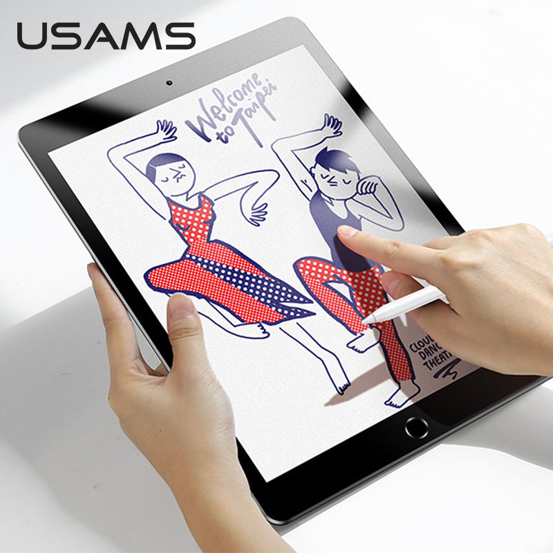 Folie Protectie Ecran USAMS Paper-like - iPad 9 8 & 7 Pro 10.5 Air 3 (2019) - BH680ZLMXX01 - 6958444972947
