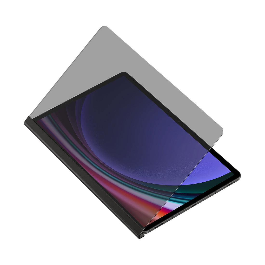 Folie de Protectie Privacy Ecran Originala tip Cover pt. Samsung Galaxy Tab S9 Plus / FE - Conector Magnetic - EF-NX812 - 8806095115887 - 1