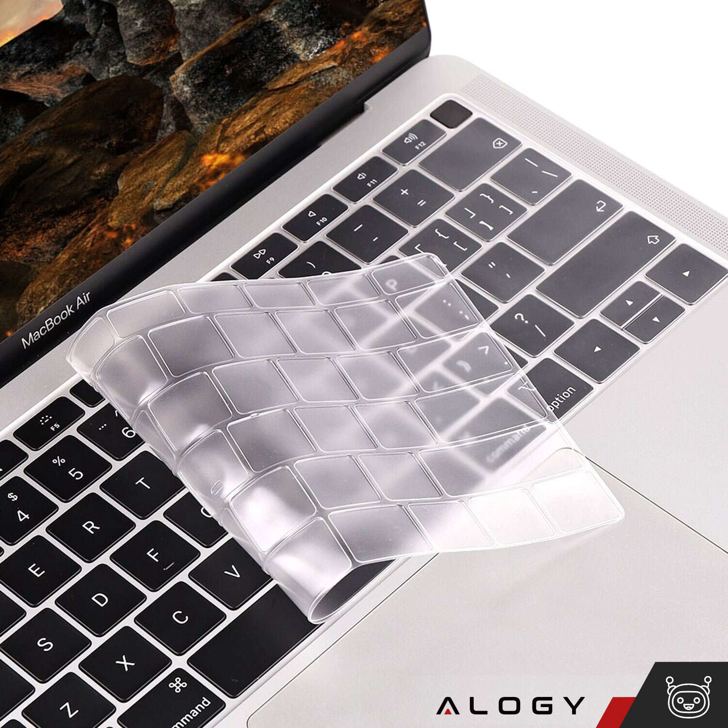 Folie Protectie Tastatura Alogy MacBook Air 13’’ M1 2019-2020 (A2179/ A2337) - 13916 - 5907765662700 - 8