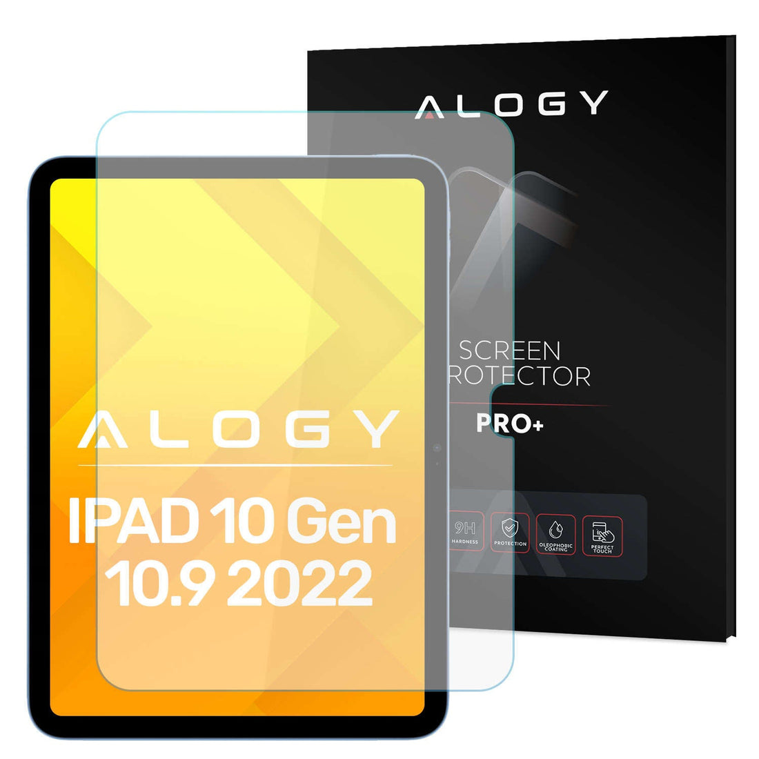 Folie Sticla Securizata 9H Alogy Ecran pt. iPad 10 (2022) 10.9’’ - 5905601801108 - 1